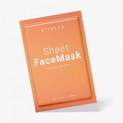 Z'SELLE Smooth Sheet Face Mask Z'SELLE Smooth Sheet Face Mask